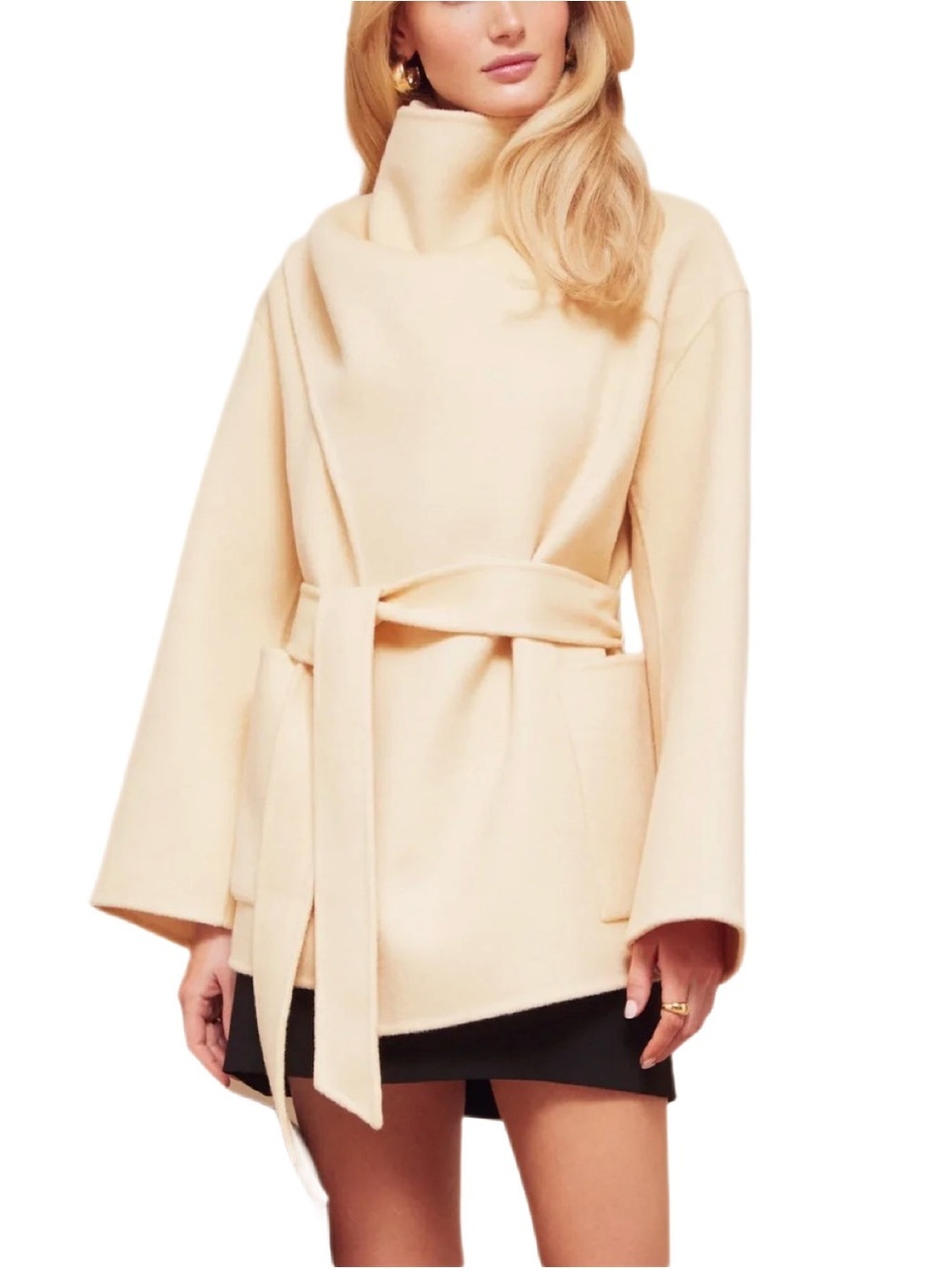 Amanda Uprichard Kennedy Beige Jacket Size Small NWT
